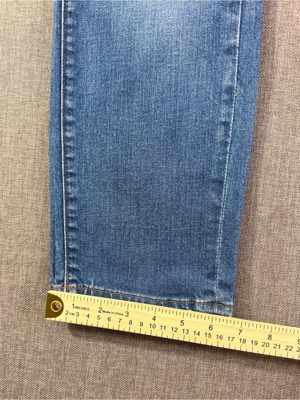 J. Crew Medium Blue Straight-Leg Jeans